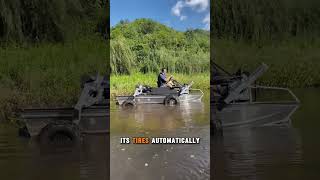 DIY Amphibious Car Will Amaze You😍✅facts shorts youtubeshorts shortsfeed viralshorts car asmr [upl. by Kolnick385]