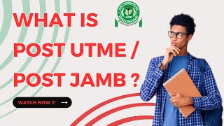 How To Register for POST UTME After JAMB 2023 [upl. by Lillywhite970]