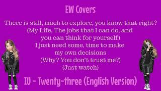 IU  Twentythree English Version [upl. by Noved675]