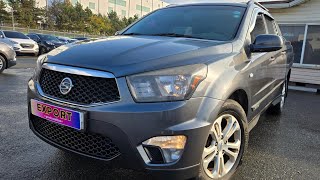 2015 KGM Korando Sports 4WD CX7Ssangyong  EXPORT [upl. by Lehcem]