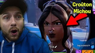 ATTENDS POUSSE TOI MICHOU  MA MEILLEURE GAME AU SNIPER EVER  Fortnite Battle Royale [upl. by Euqinot]