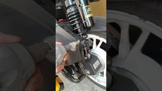 the process of replacing the foam air filter on a Vario motorbike vario filter [upl. by Rosie]