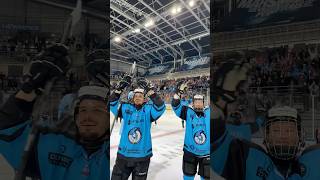 Revivez la victoire des Spartiates de Marseille  😍 hockey nhl icehockey spartiatesmarseille [upl. by Pendergast]