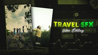 How to Create TRAVEL SFX reels video editing  Sfx Transition  Capcut [upl. by Leile915]