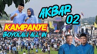 Kampanye Akbar Boyolali Ahmad Luthfi Agus Irawan [upl. by Eceinal644]