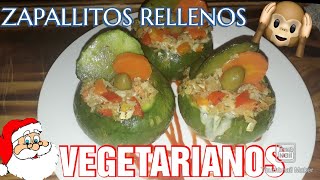 CÓMO HACER ZAPALLITOS RELLENOS VEGETARIANOS  Cocina Económica [upl. by Goody367]