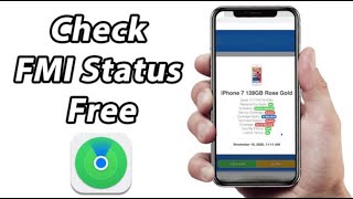 Find My iPhone Check  Free iCloud Status FMI OFF  ON Checker [upl. by Efioa]