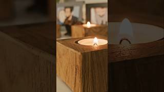 Candle Holders from Old Table Legs – Upcycling Wood Project DIY Upcycling Handmade [upl. by Atinauq652]