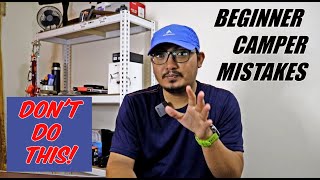 Beginner Camper Mistakes Camping Malaysia [upl. by Cornell]