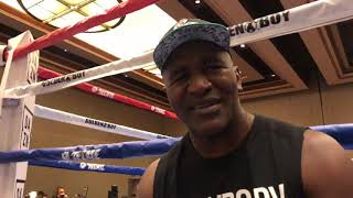 Evander Holyfield Was In A Club When He Heard Snoop Dogg Drop His Name In The Song EsNews Boxing [upl. by Aleahc387]