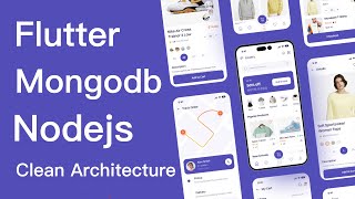 Flutter Advanced E commerce Riverpod  Clean Architecture  Nodejs  Mongodb [upl. by Japha]