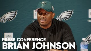 Eagles Press Conference Brian Johnson  September 12 2023 [upl. by Yukio]