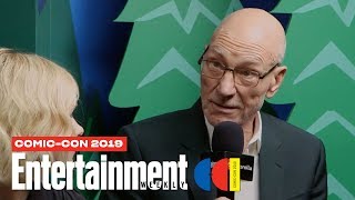 Star Trek Picard Star Sir Patrick Stewart amp Cast Join Us LIVE  SDCC 2019  Entertainment Weekly [upl. by Arimihc]