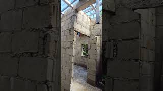 Part 1  5x6 two story house  metal 2nd floor lightweight materials tubular  cabanatuan [upl. by Eliezer]