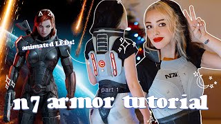 Becoming Commander Shepard Cosplay Tutorial  part 1 [upl. by Ahsata143]