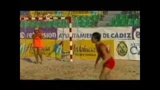 Beach Handball  Rule Video [upl. by Mehelhteb]