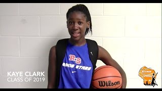 Kaye Clark Workout Training Video amp Highlights  AAU Nationals  Class of 2019 Milwaukee 58quot Guard [upl. by Morley]