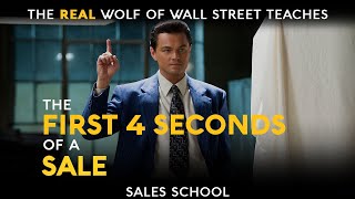 The First 4 Seconds of a Sale  Free Sales Training Program  Sales School with Jordan Belfort [upl. by Haleemaj]