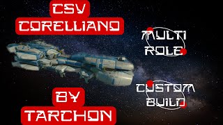 Starfield CSV Corelliano Custom Ship Build By Tarchon [upl. by Tdnaltroc]