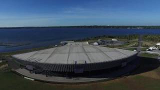 Aerial view of Lakeview Amphitheater  Video by Kate Collins [upl. by Siloam981]