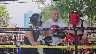 Fight Show Liyan Zef vs Zoe Levana Pekan gembira Ria Vol 6 [upl. by Tulley]