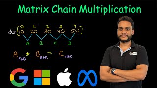 Matrix Chain Multiplication  LIVE session [upl. by Tlok]