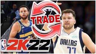 Comment Faire des Transferts   Nba 2k22 [upl. by Wobniar]