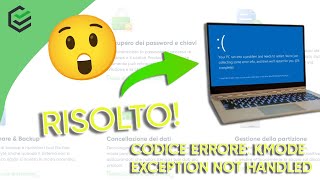 Kmode Exception Not Handled Windows 1011❌ Come correggere lerrore schermata blu su Windows 11 ✔️ [upl. by Ayram]