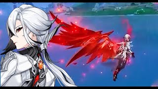 Arlecchino Gameplay amp Skill  Genshin Impact 46 Arlecchino Gameplay [upl. by Ardelia482]