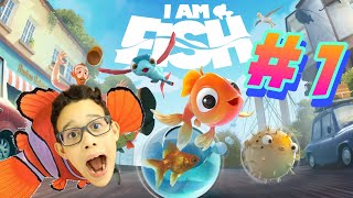 LUCAS VIROU UM PEIXE 1 I am Fish [upl. by Atela]