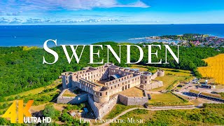 Sweden 4K  Beautiful Nature Scenery With Inspirational Cinematic Music  4K ULTRA HD VIDEO [upl. by Spencer]