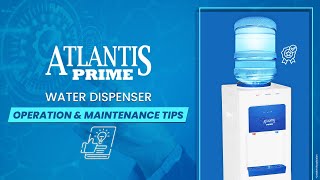 Easy Water Dispenser Maintenance Tips English  Atlantis Prime Water Dispenser [upl. by Ribble533]