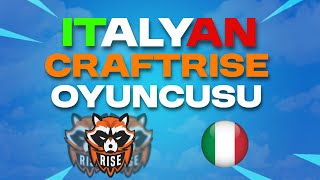 İTALYAN CRAFTRISE OYUNCUSU İLE VİDEO [upl. by Ramon288]