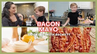 Bacon Fat Mayo  Cooking with Beckett [upl. by Saraann472]