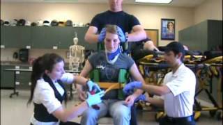 immobilization of the seated patient KED [upl. by Crescin]