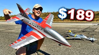 100MPH Miniature RC Jet FULL of POWER  FMS Futura 64mm EDF [upl. by Cherice]