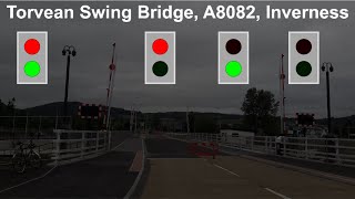 Torvean Swing Bridge A8082 Inverness [upl. by Sarette377]