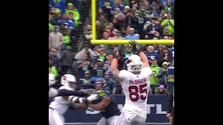 Trey McBride catches for a 15yard Gain vs Seattle Seahawks [upl. by Nnyre]