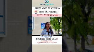 USA Student Performs Surgery Internship in Vietnam Unbelievable MBBS Experience at PCTU [upl. by Graff137]