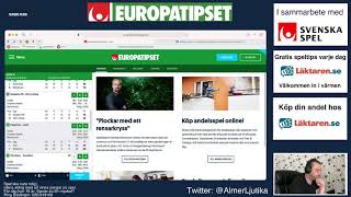 Europatipset 93  Tips amp Förslag [upl. by Sakram]