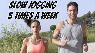 Slow Jogging 3 to 5 times a week For Fitness Benefits [upl. by Kenimod]