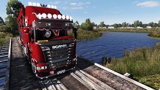 ETS 2 128 SCANIA KIRKAYAK MODU [upl. by Eciral941]