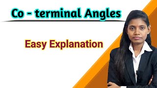 coterminal angle  coterminal angles in hindi  co terminal angles examples [upl. by Anyehs]