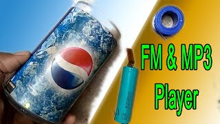 old pepsi can mp3 player battery replacement [upl. by Aillicsirp]