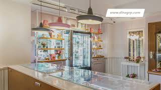 confectionery interior design  Modern bakery shop design bakeryequipment confectionerybusiness [upl. by Pressman625]