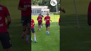 So lief das letzte Training des 1 FC Köln vor dem Saisonstart [upl. by Shiekh540]