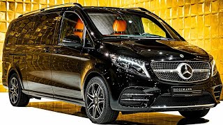 MercedesBenz V 300 d 4Matic Extra Long Customized Walkaround  4k Video [upl. by Rafaela582]