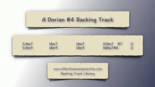 A Dorian 4 Backing Track [upl. by Gascony]