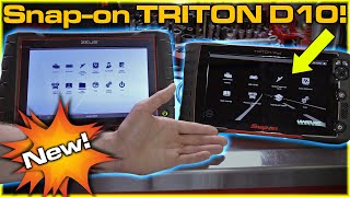 The All New Snapon Triton D10 Scan Tool How Does It Compare To ZEUS amp As A Standalone [upl. by Anaahs]