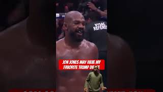 🗣️Jon Jones does the Trump dance🕺 🇺🇸 ufc mma trump donaldtrump trumpdance dance jonjones [upl. by Gnuhc248]